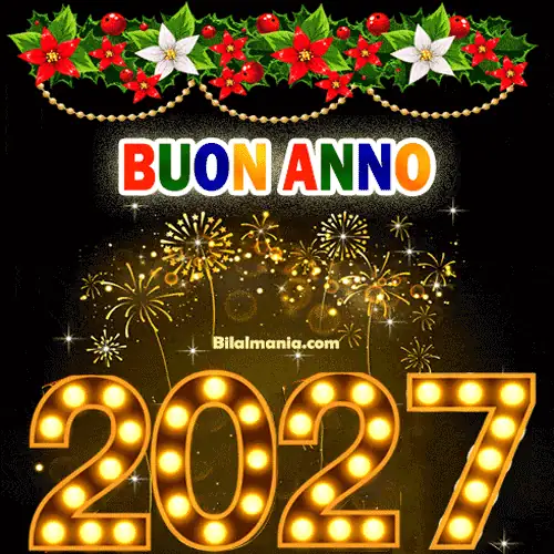 Buon Anno 2027 Gif