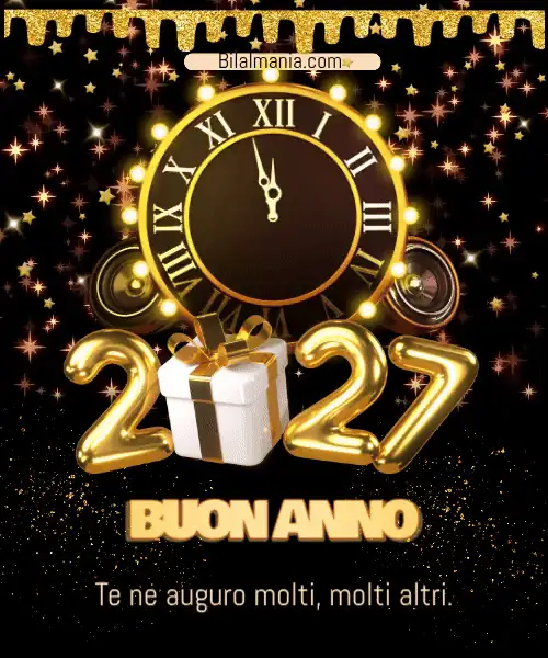Buon Anno 2027 Gif