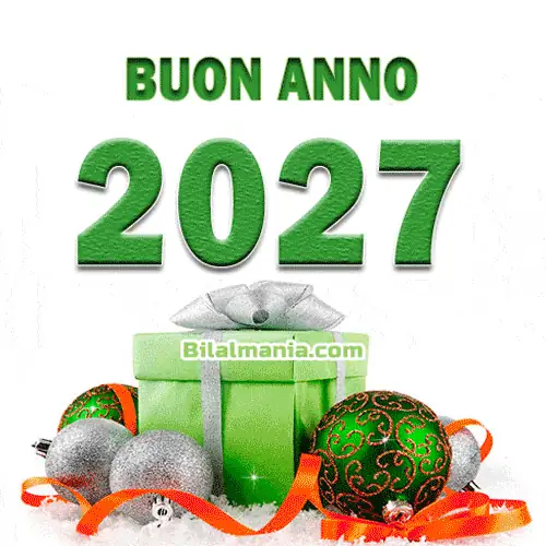 Buon Anno Nuovo 2027 Gif