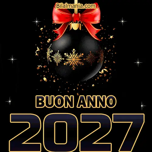Buon Anno Nuovo 2027 Gif