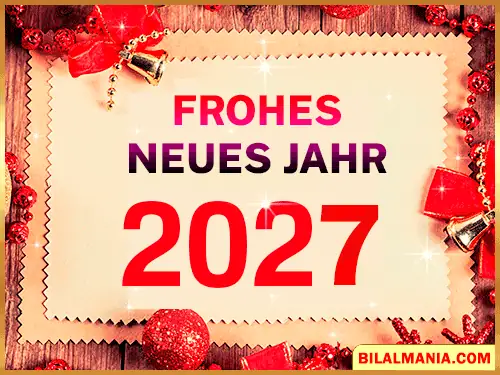 Schönes frohes neues jahr 2027 gif kostenlos