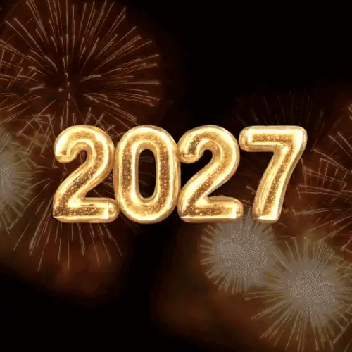frohes neues jahr gif 2027