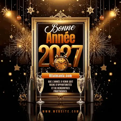 gif bonne année 2027 gratuit