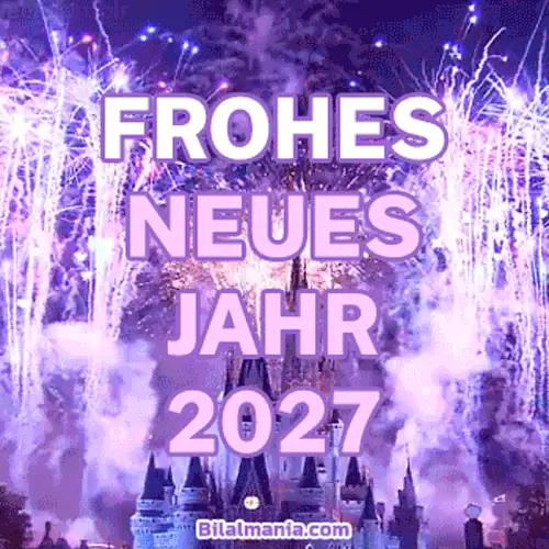 Schöne Neujahrsgrüße gif frohes neues jahr 2027