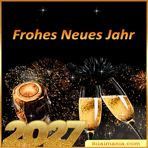 guten rutsch ins neue jahr 2027 gif