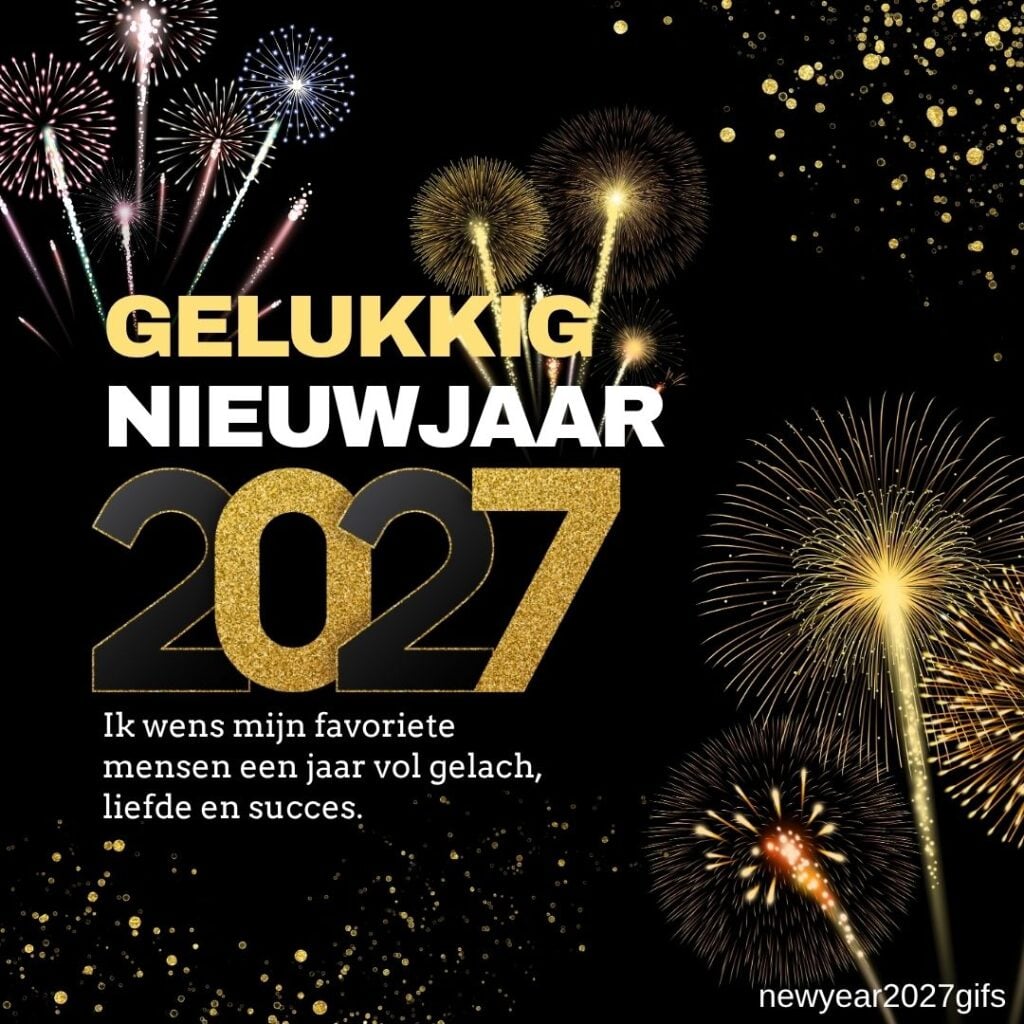 Nieuwjaarswensen Vrienden 2027 Vriendschap met feestelijke nieuwjaarsdecoratie en beste wensen voor 2027